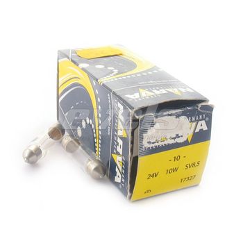 Лампа "NARVA" 24v 10W (SV8,5-41) /C10W