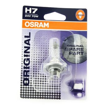 Лампа "OSRAM" 24v H7 70W (PX26d) STANDARD (блистер)