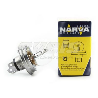 Лампа "NARVA" 24v R2 55/50W (P45t) кор. — основное фото